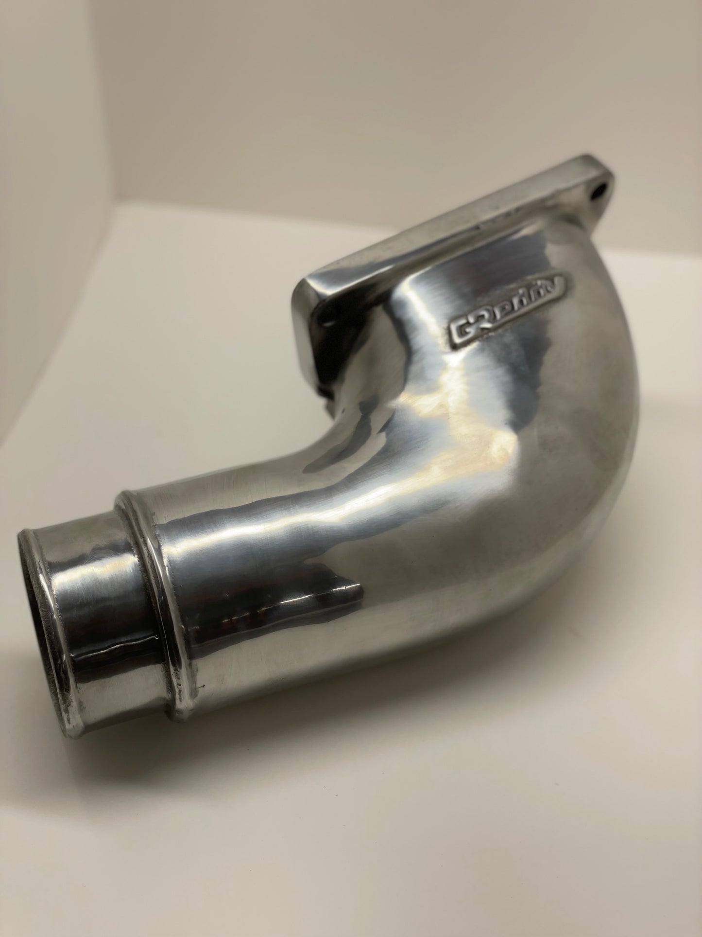 GReddy Cast Aluminum Throttle Body Elbow — Mazda RX-7 FD (Final Clearance)