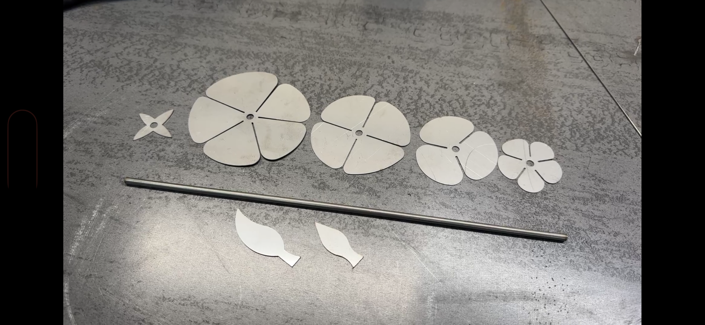Stainless Steel Flower Welding Kit
