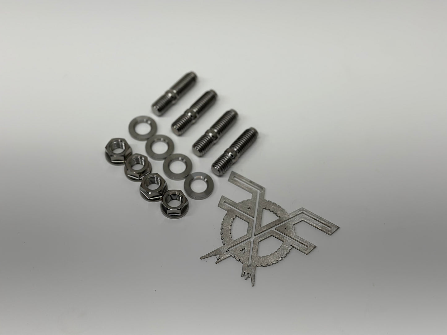 Titanium Turbo to T4 Flange Stud Kit – 4pc (Raw Finish)