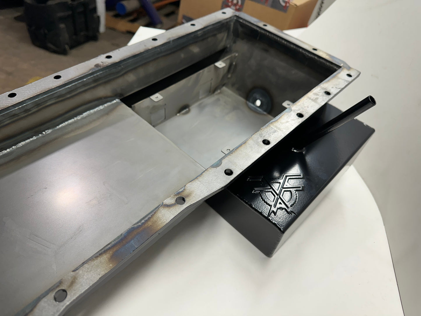 Vortec 4200 Rear Sump Wing-Style Oil Pan (IN STOCK!)