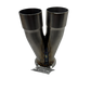 Universal Stainless Exhaust Merge Y Pipe