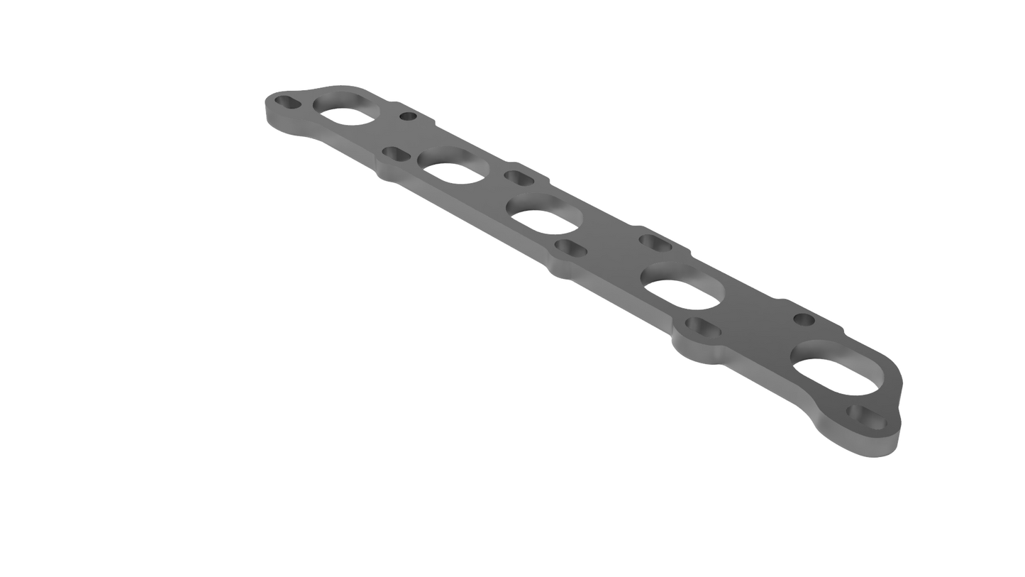 GM 3.5L Vortec 3500/3700 Manifold Flange (304 SS)