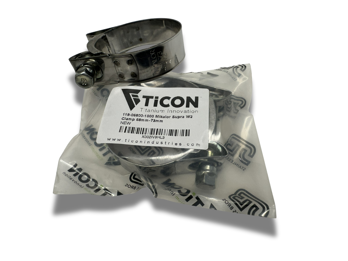 Mikalor Stainless Clamp | Exhaust Slip Pipe Clamp (2.5"–3")
