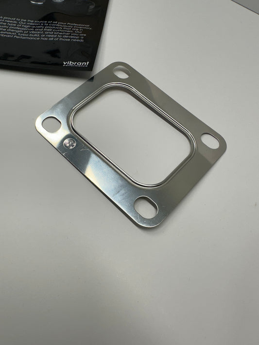 T4 Turbo Inlet Gasket – Stainless Steel (Vibrant Performance)