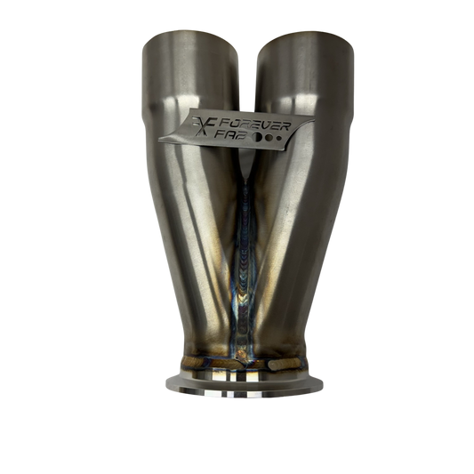 Universal Stainless Exhaust Merge Y Pipe