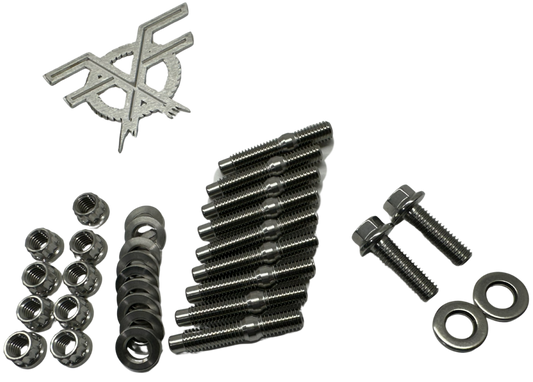 Vortec 4200 Exhaust Manifold Hardware Kit – 11pc Stainless (Custom Fit)