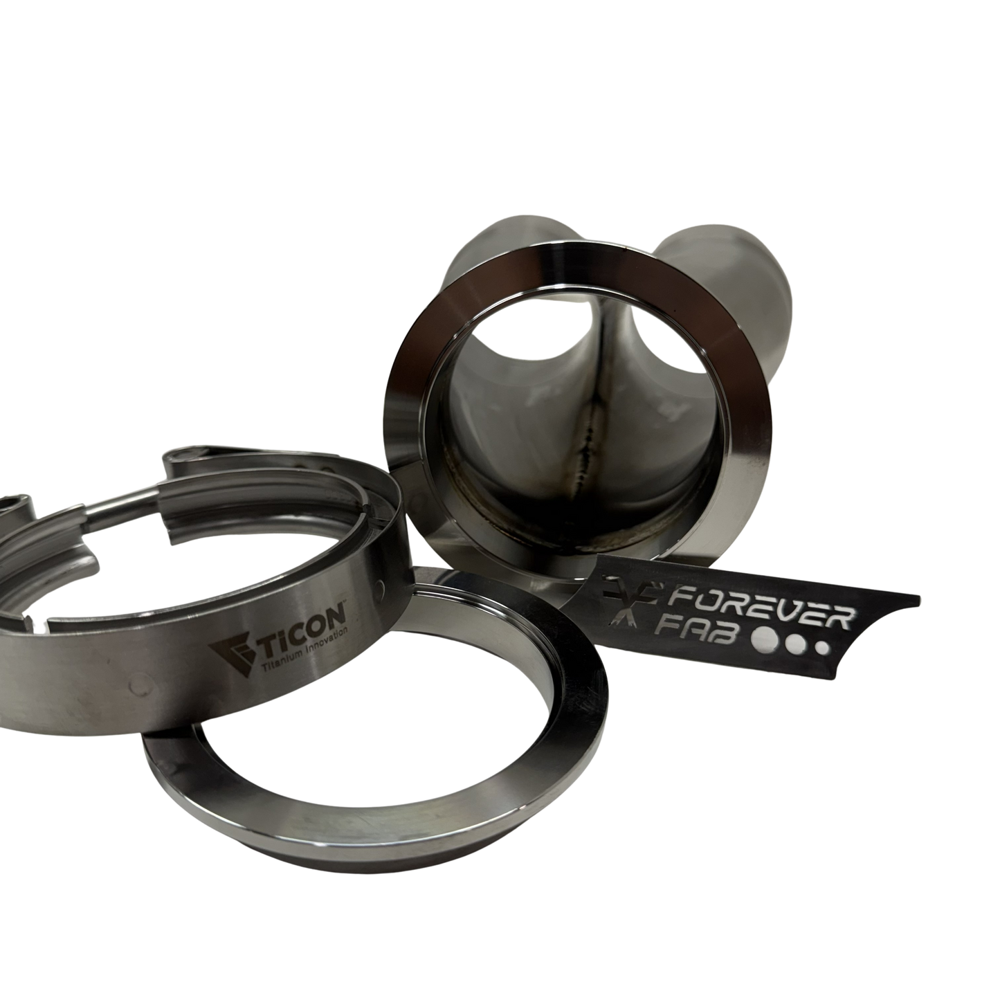 Universal Stainless Exhaust Merge Y Pipe