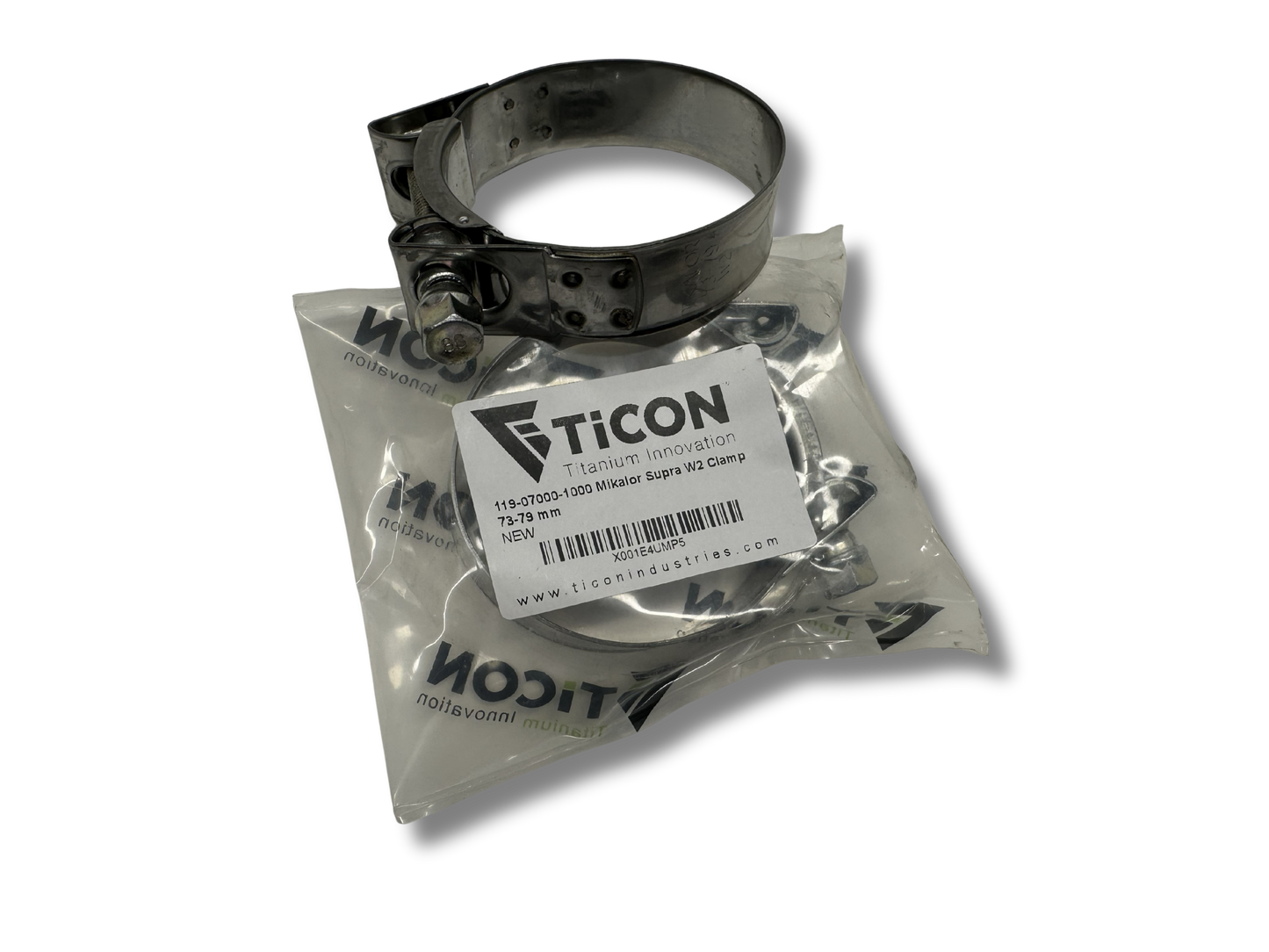 Mikalor Stainless Clamp | Exhaust Slip Pipe Clamp (2.5"–3")