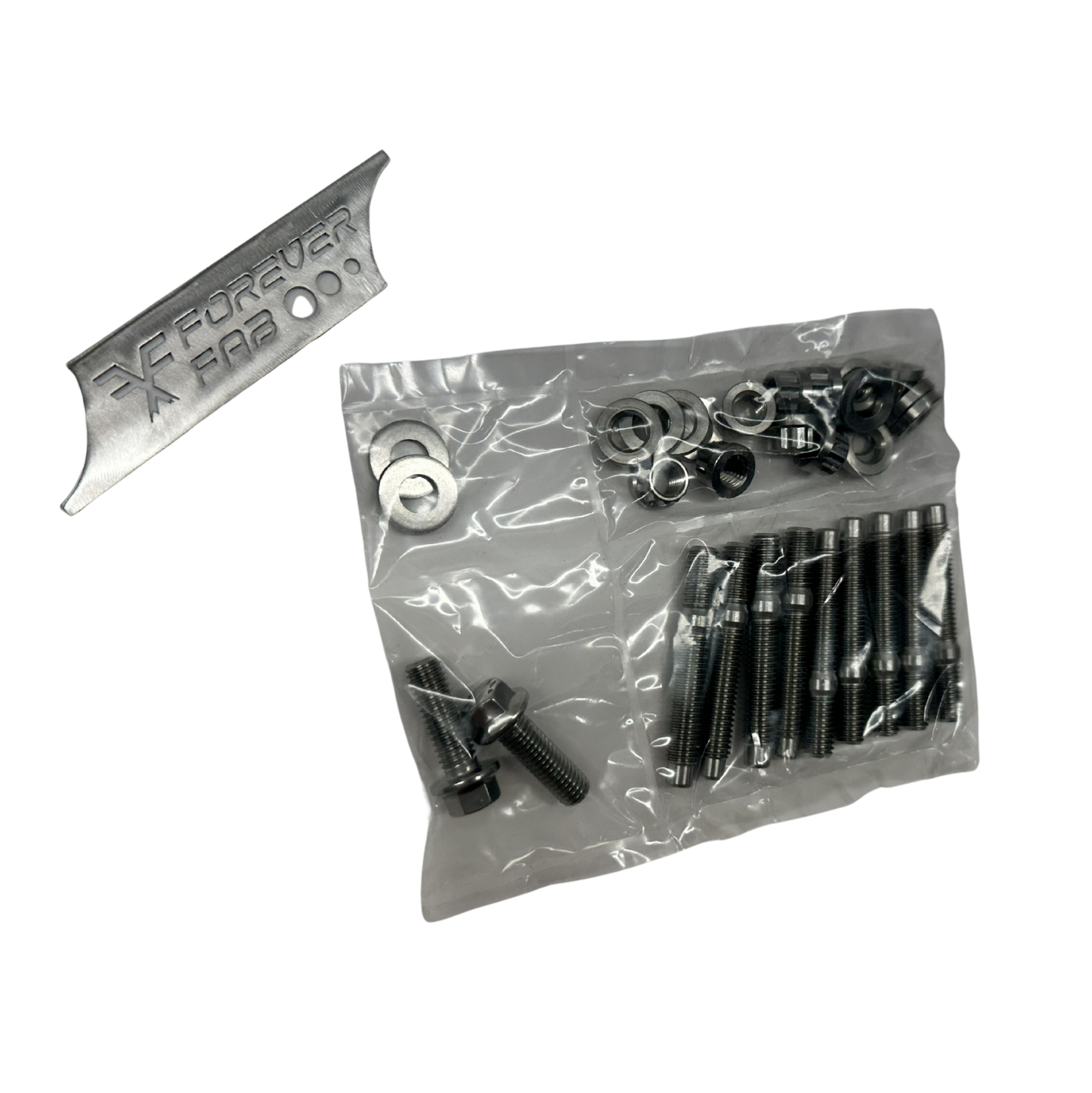 Vortec 4200 Exhaust Manifold Hardware Kit – 11pc Stainless (Custom Fit)